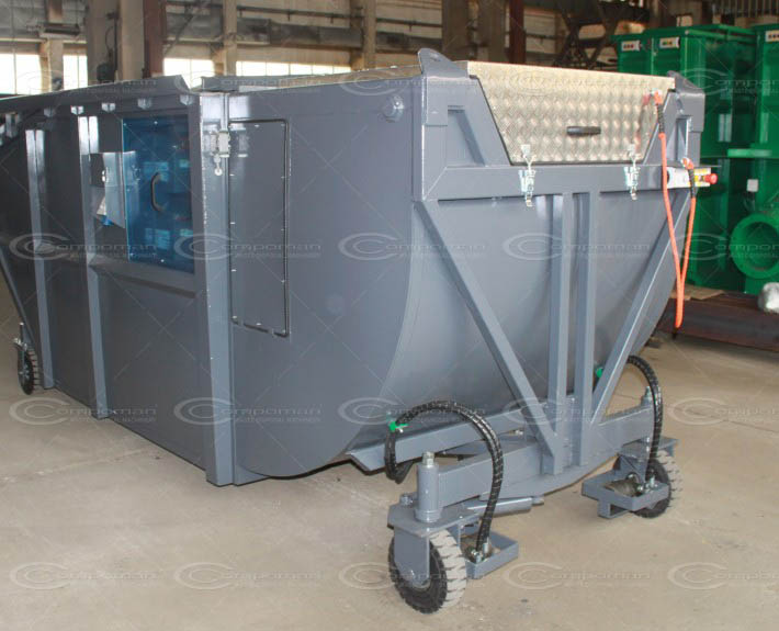 Driving compactors - Waste Disposal Machinery